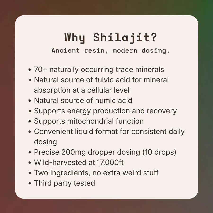 Blue Tung Liquid Himalayan Shilajit 30mL