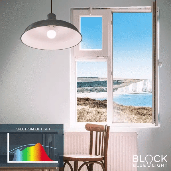 Block Blue Light BioLight Full Spectrum Bulb Bayonet