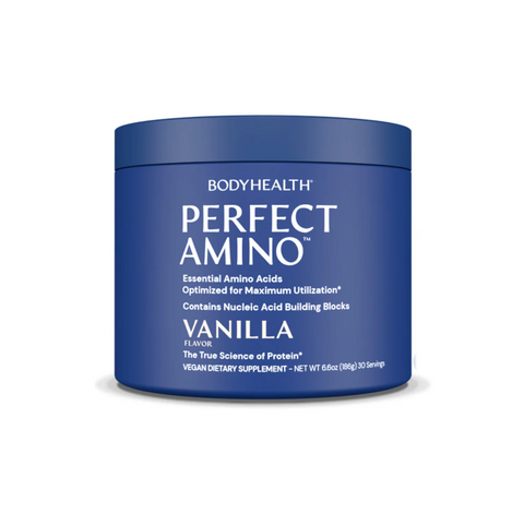 Body Health Perfect Amino Powder Vanilla 30 Servings