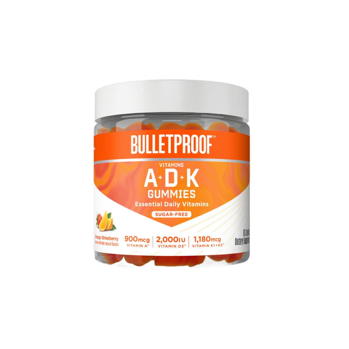 Bulletproof A-D-K Gummies 60 Gummies