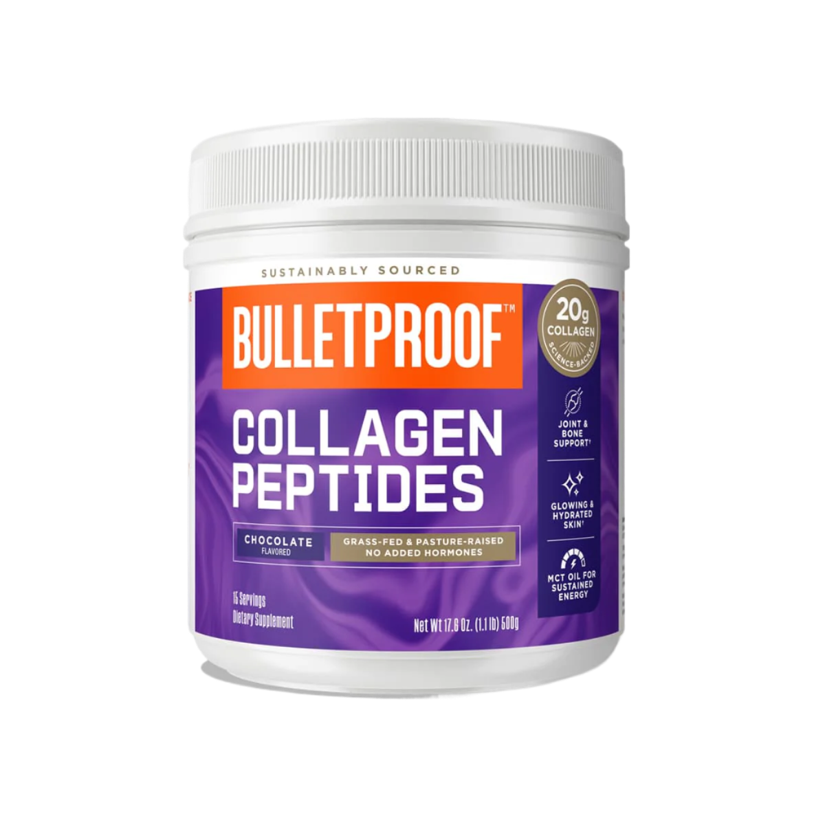 Bulletproof Collagen Peptides Chocolate 500g