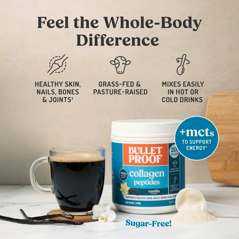 Bulletproof Collagen Peptides Vanilla 405g