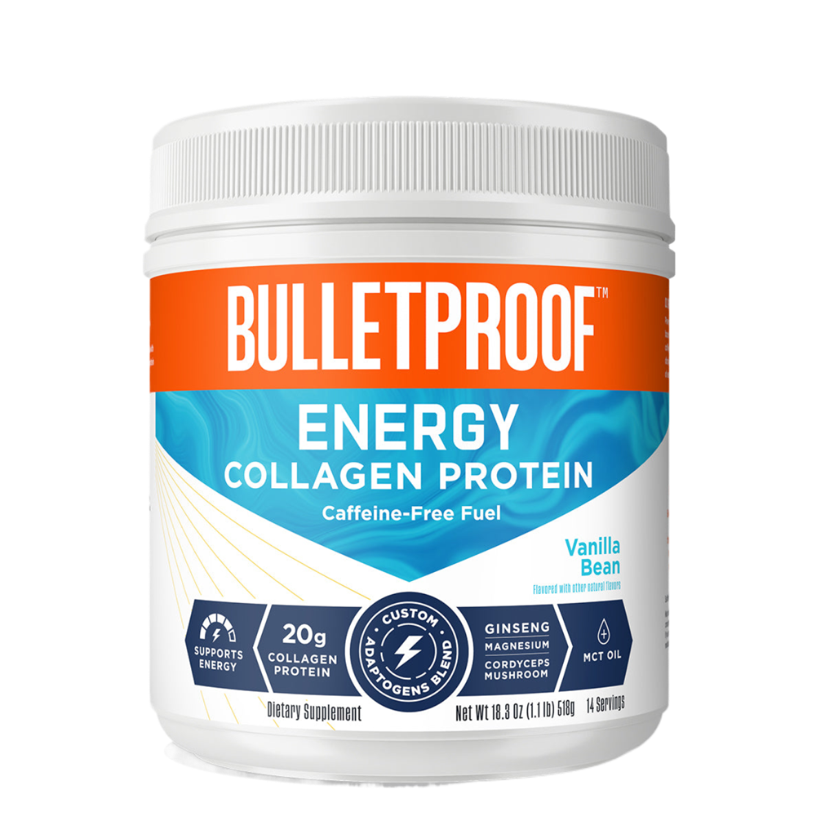 Bulletproof Energy Collagen Protein Vanilla  518g