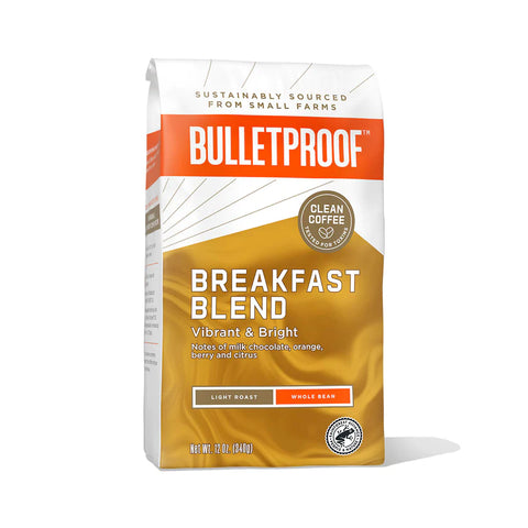 Bulletproof Breakfast Blend Whole Bean Coffee 340g