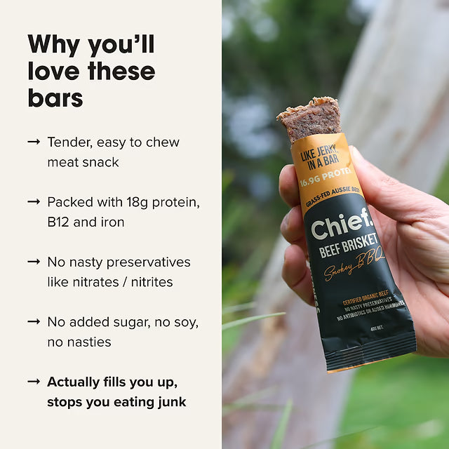Chief Beef Brisket Smokey BBQ 40g