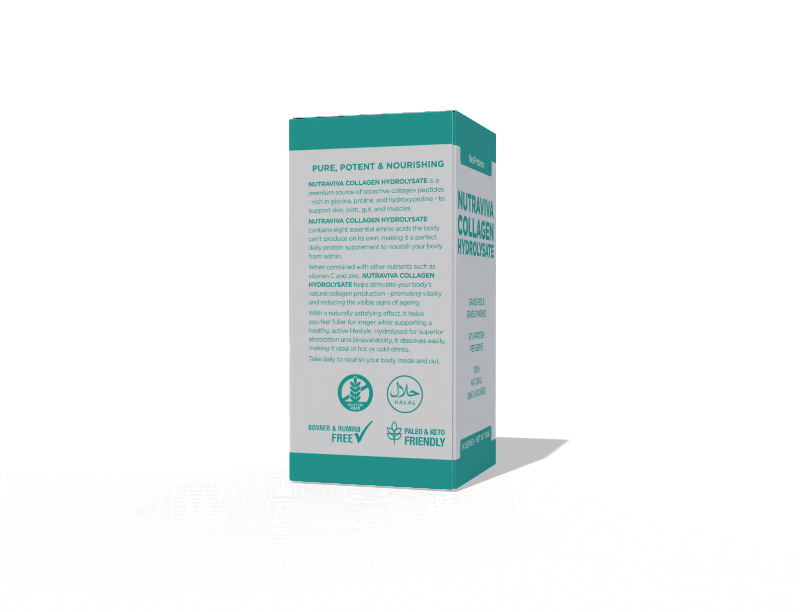 Nutraviva Nesproteins Collagen Hydrolysate Sachet Box 14 Serves
