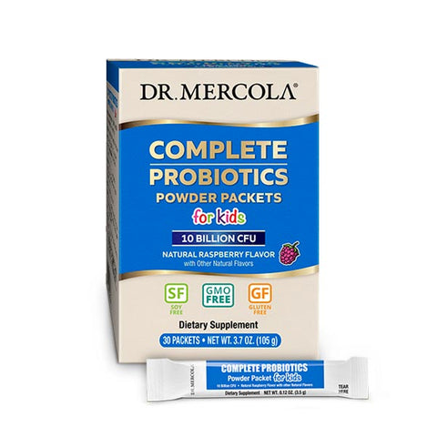 Dr. Mercola Probiotic Powder Packs Kids 30 Packets