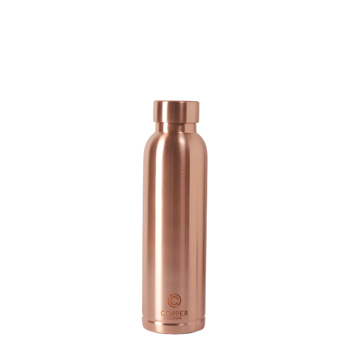 Copper Culture Polished Copper Drink Bottle 950ml