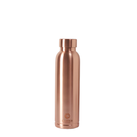 Copper Culture Polished Copper Drink Bottle 950ml