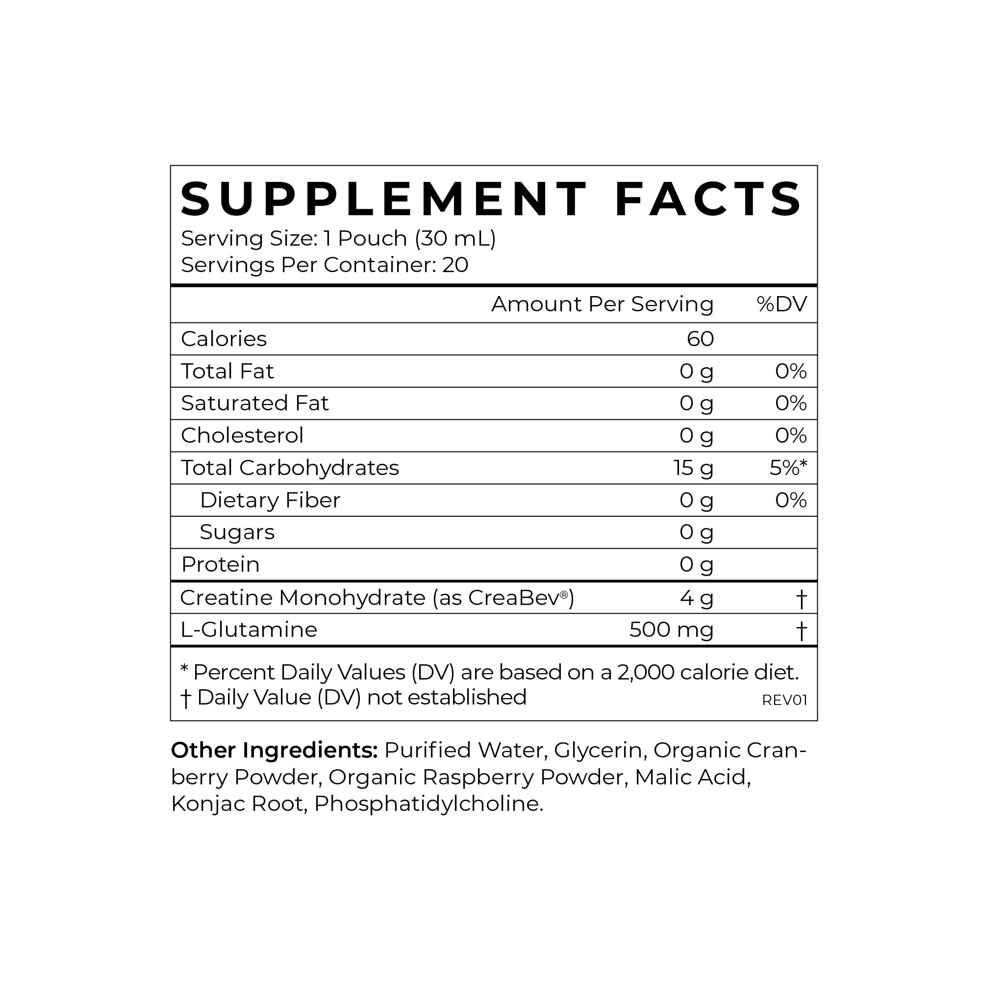Cymbiotika Liposomal Creatine+ 20 Servings