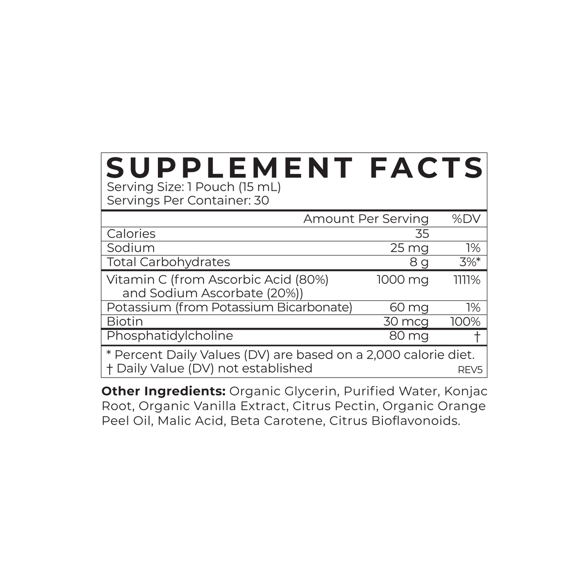 Cymbiotika Synergy Liposomal Vitamin C 30 Servings