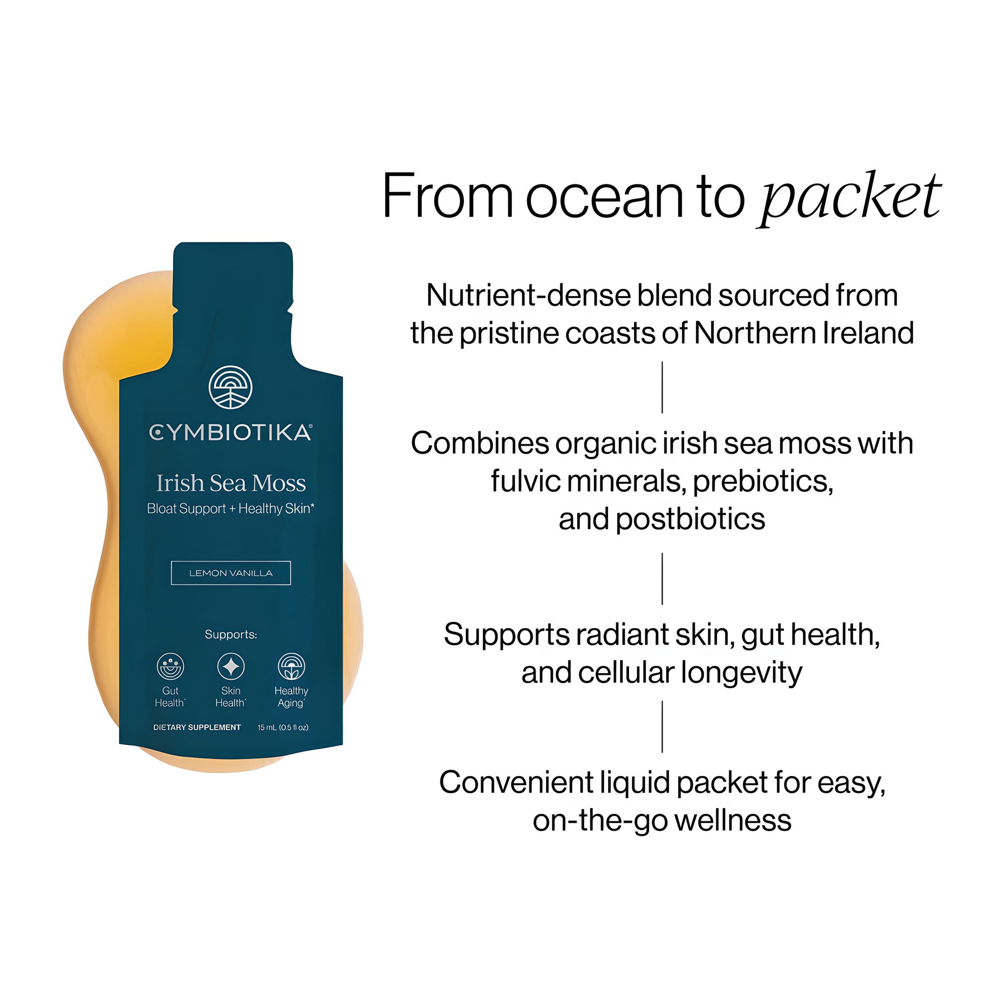 Cymbiotika Irish Sea Moss 26 Sachets