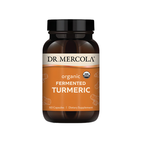 Dr. Mercola Organic Fermented Turmeric 60 Capsules