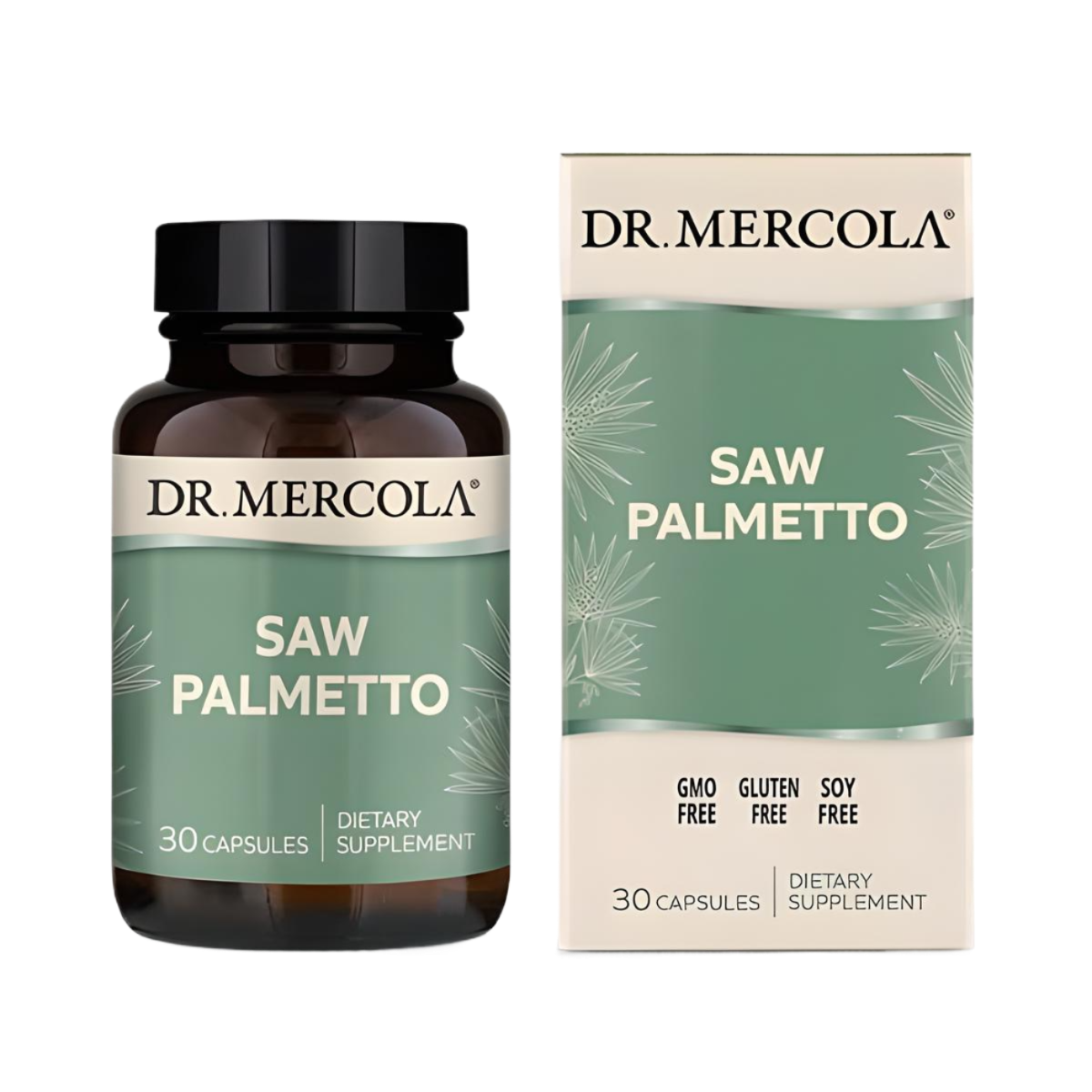 Dr. Mercola Saw Palmetto 30 Capsules