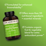 Dr. Mercola Wholefood Multivitamin Plus 240 Tablets