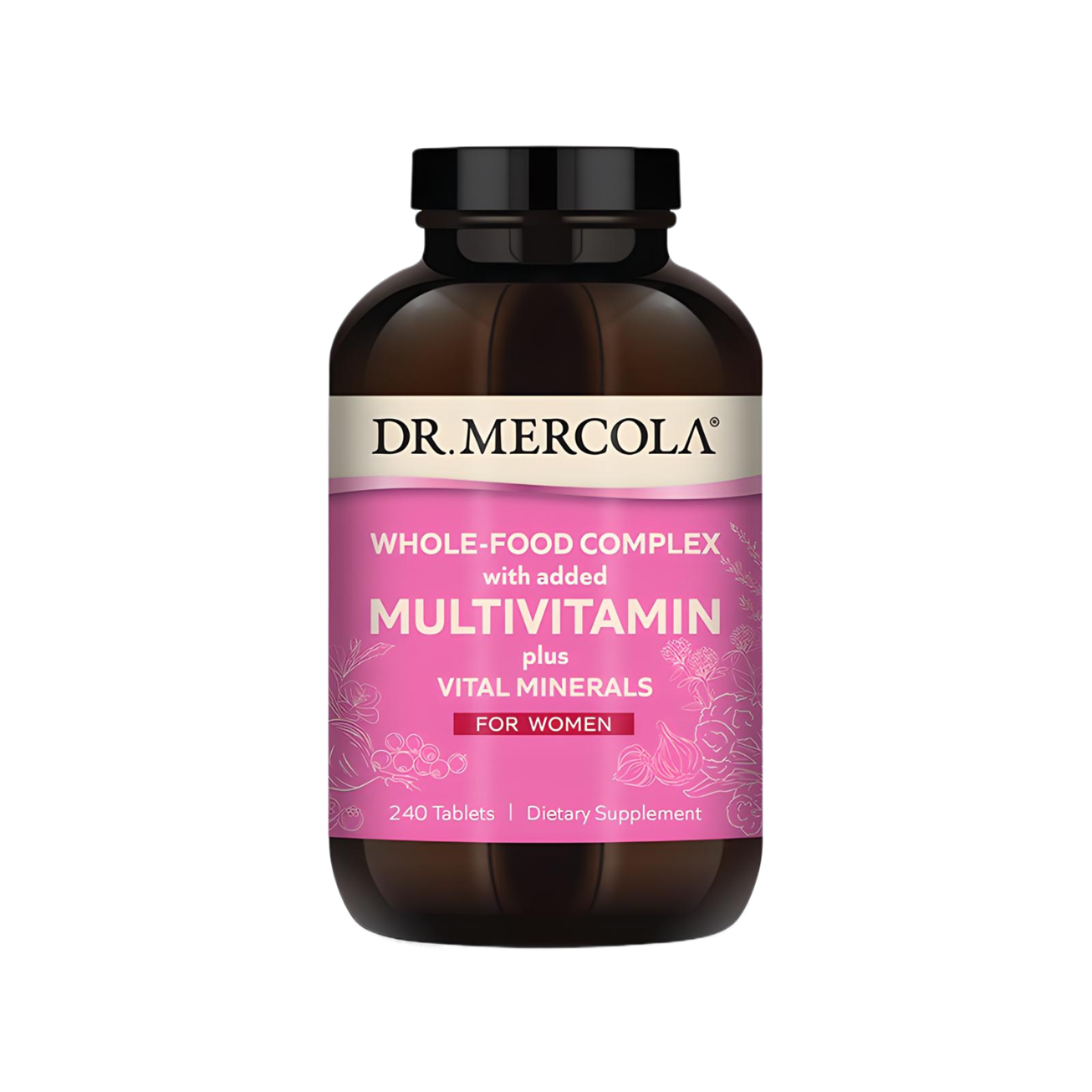 Dr. Mercola Wholefood 女性复合维生素 240 片