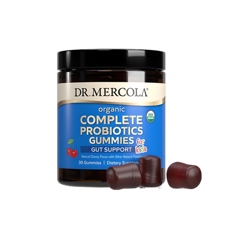 Dr. Mercola Complete Probiotics For Kids Cherry 30 Gummies