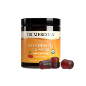 Dr. Mercola Organic Vitamin D3 Cherry 30 Gummies