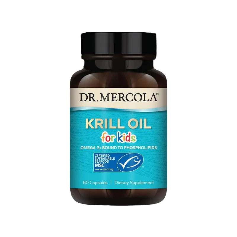 Dr. Mercola Krill Oil for Kids 60 Capsules