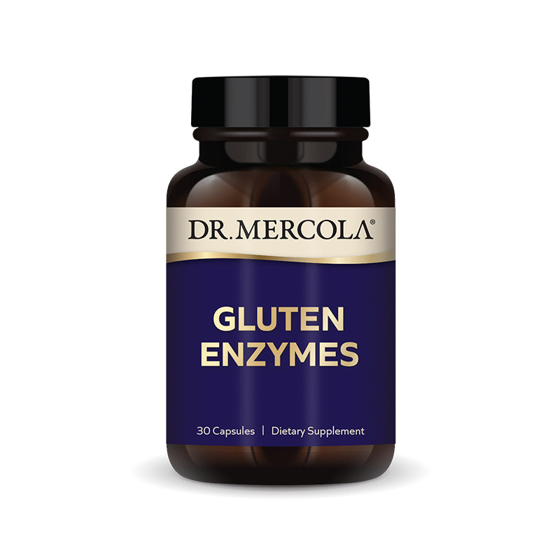Dr. Mercola Gluten Enzymes 30 Capsules