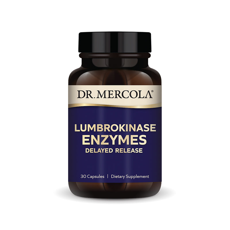 Dr. Mercola Lumbrokinase Enzymes 30 Capsules