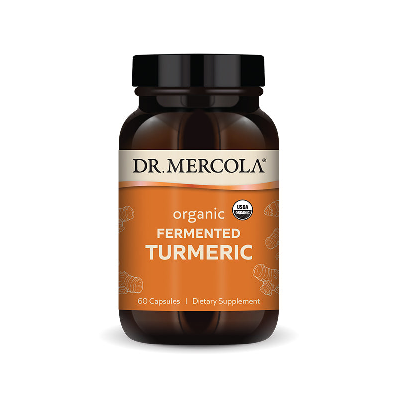 Dr. Mercola Organic Fermented Turmeric 60 Capsules