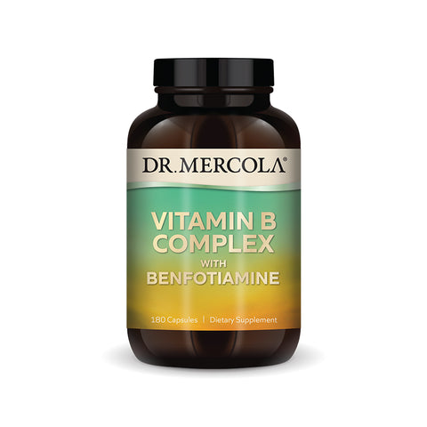 Dr. Mercola Complejo Vitamina B 180 Cápsulas