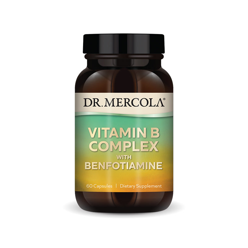 Dr. Mercola Complejo Vitamina B 60 Cápsulas