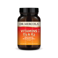 Dr. Mercola 维生素 D3 和 K2 90 粒胶囊