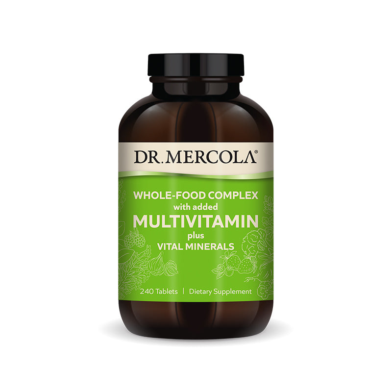 Dr. Mercola Wholefood Multivitamina Plus 240 Comprimidos