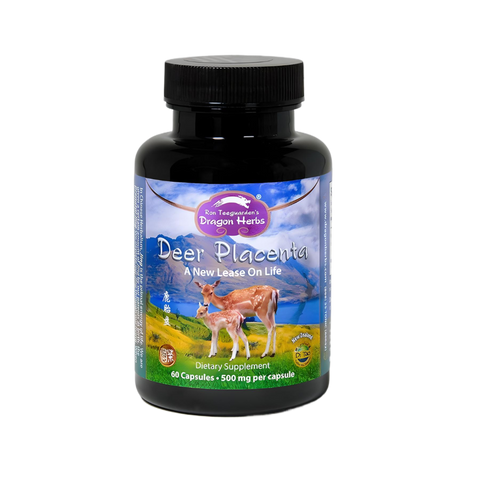 Dragon Herbs Placenta de Venado 60 cápsulas