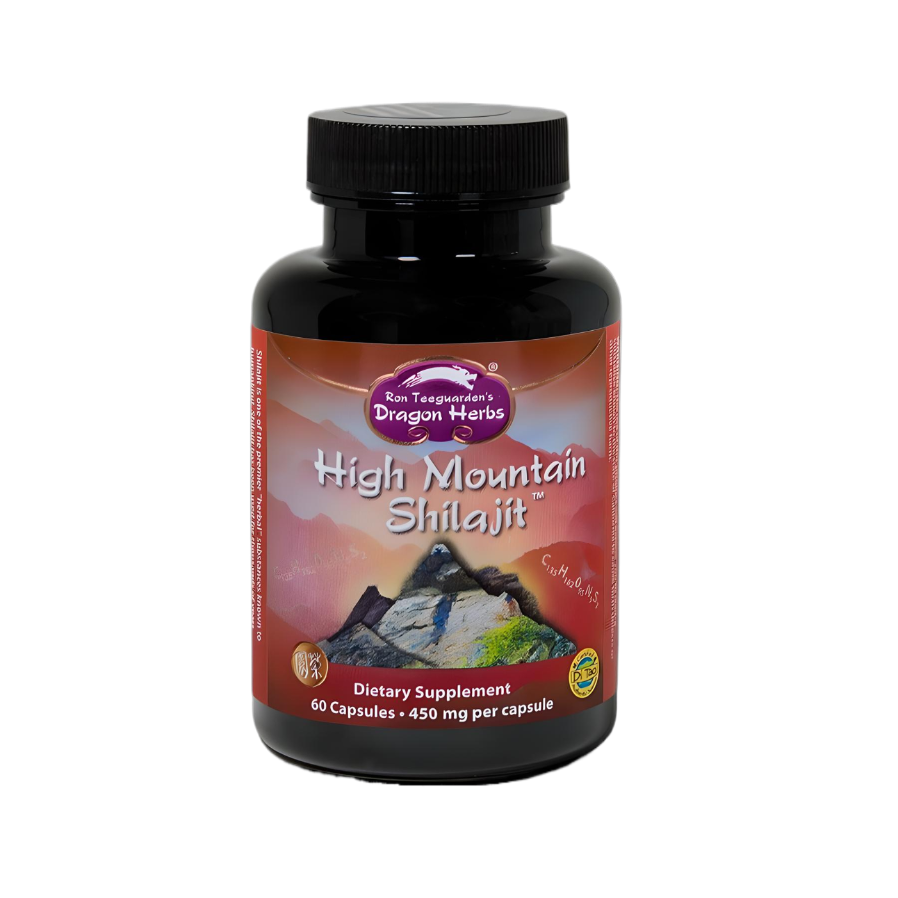 Dragon Herbs Shilajit de Alta Montaña 60 cápsulas