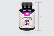 Dragon Herbs Organic Changbai Mountain Red Ginseng Extract 100 Capsules