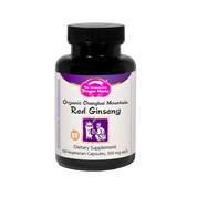 Dragon Herbs Organic Changbai Mountain Red Ginseng Extract 100 Capsules