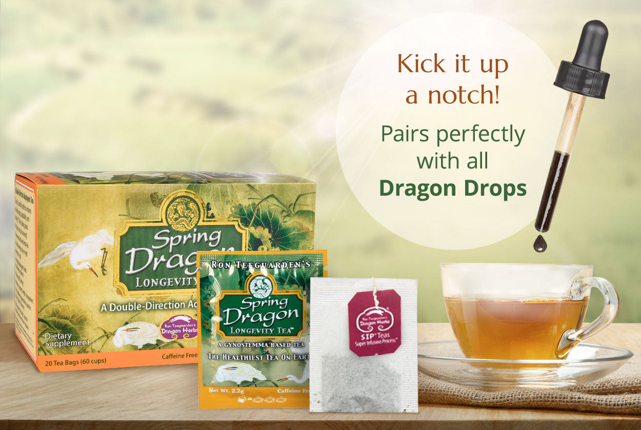 Dragon Herbs Spring Dragon Longevity Tea 20 Bags