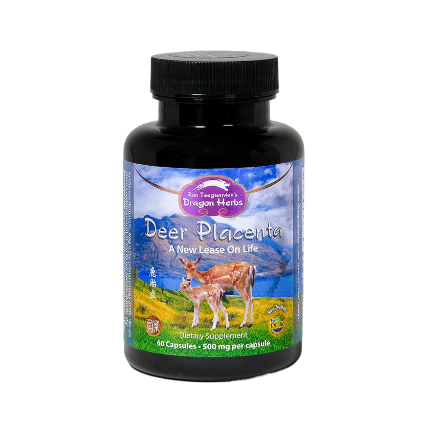 Dragon Herbs Deer Placenta 60 Capsules