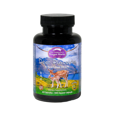 Dragon Herbs Deer Placenta 60 Capsules