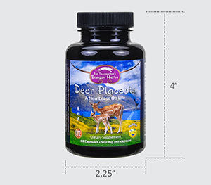 Dragon Herbs Deer Placenta 60 Capsules