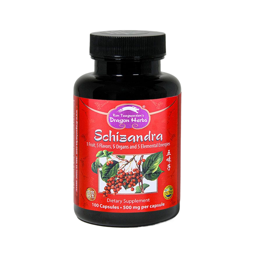 Dragon Herbs Schizandra 100 Capsules