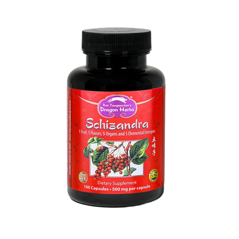 Dragon Herbs Schizandra 100 Capsules