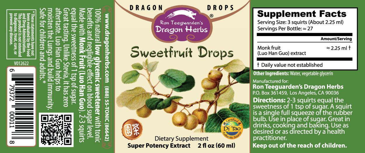 Dragon Herbs Sweetfruit Drops 60ml