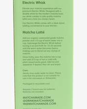 Matcha Made Electric Whisk