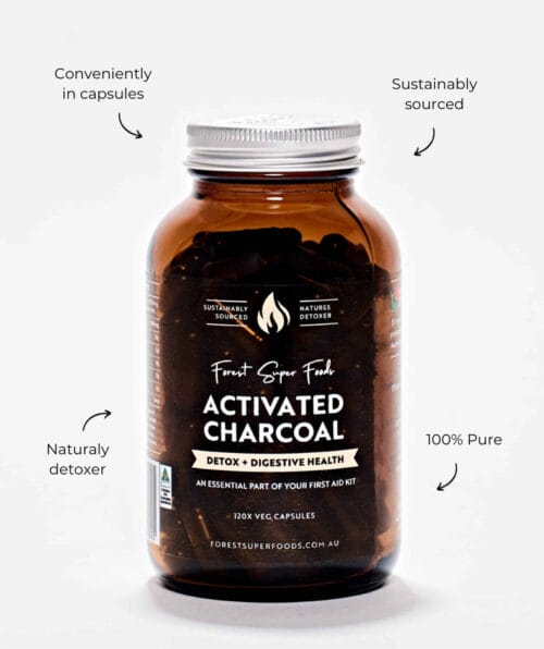 Forest Super Foods Activated Charcoal 120 Caps