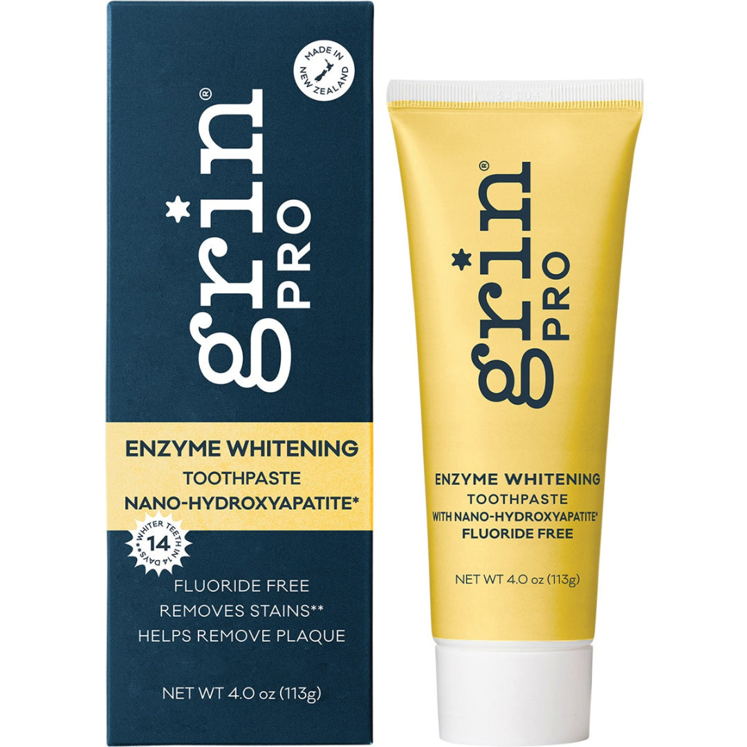 Grin Pro Enzyme Whitening with Nano Hydroxyapatite Toothpaste 113g
