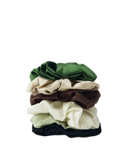 HINU 100% Mulberry Silk Scrunchie