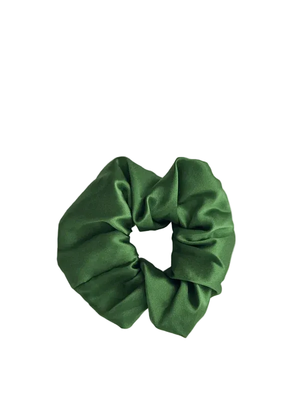 HINU 100% Mulberry Silk Scrunchie