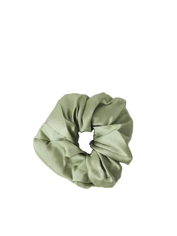 HINU 100% Mulberry Silk Scrunchie