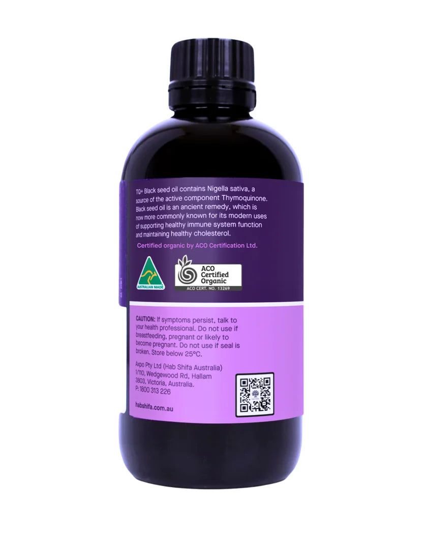 Hab Shifa TQ+ Organic Black Seed Oil 50mL