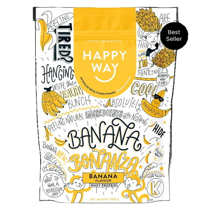 Happy-Way-Banana-Bonanza-Whey-Protein-Powder-500g.webp