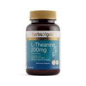 Herbs of Gold L-Theanine 200mg 30 Capsules